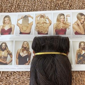 Hair piece/ clip extensions